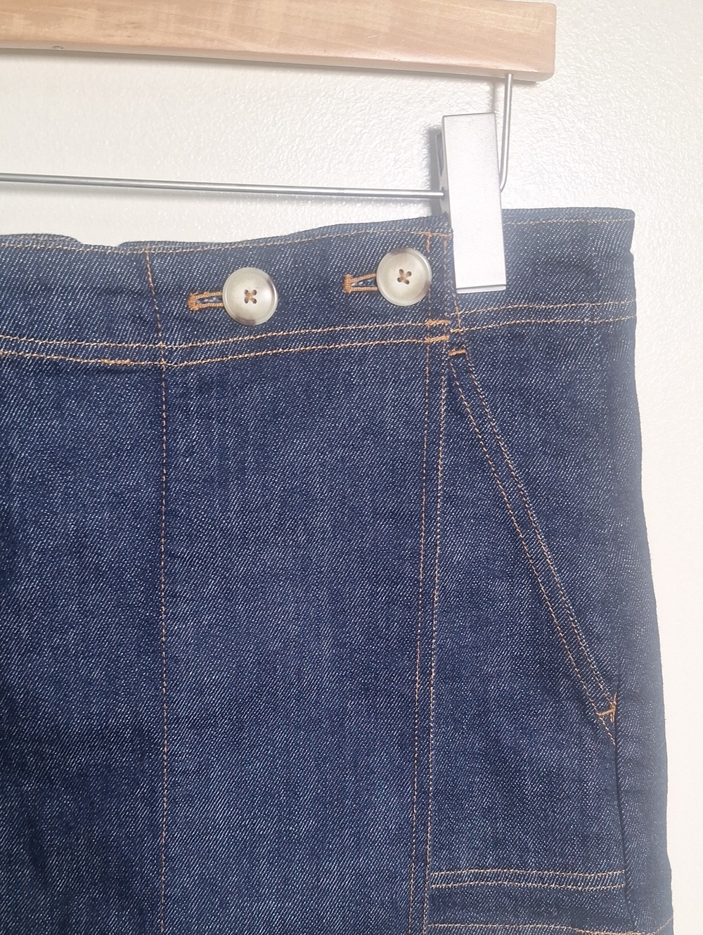 Anthropologie Pilcro Denim Kit Skort Size 30 - Picture 3 of 11